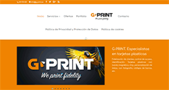 Desktop Screenshot of g-print.es